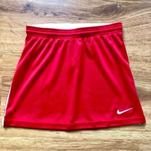 Red Nike Skirt